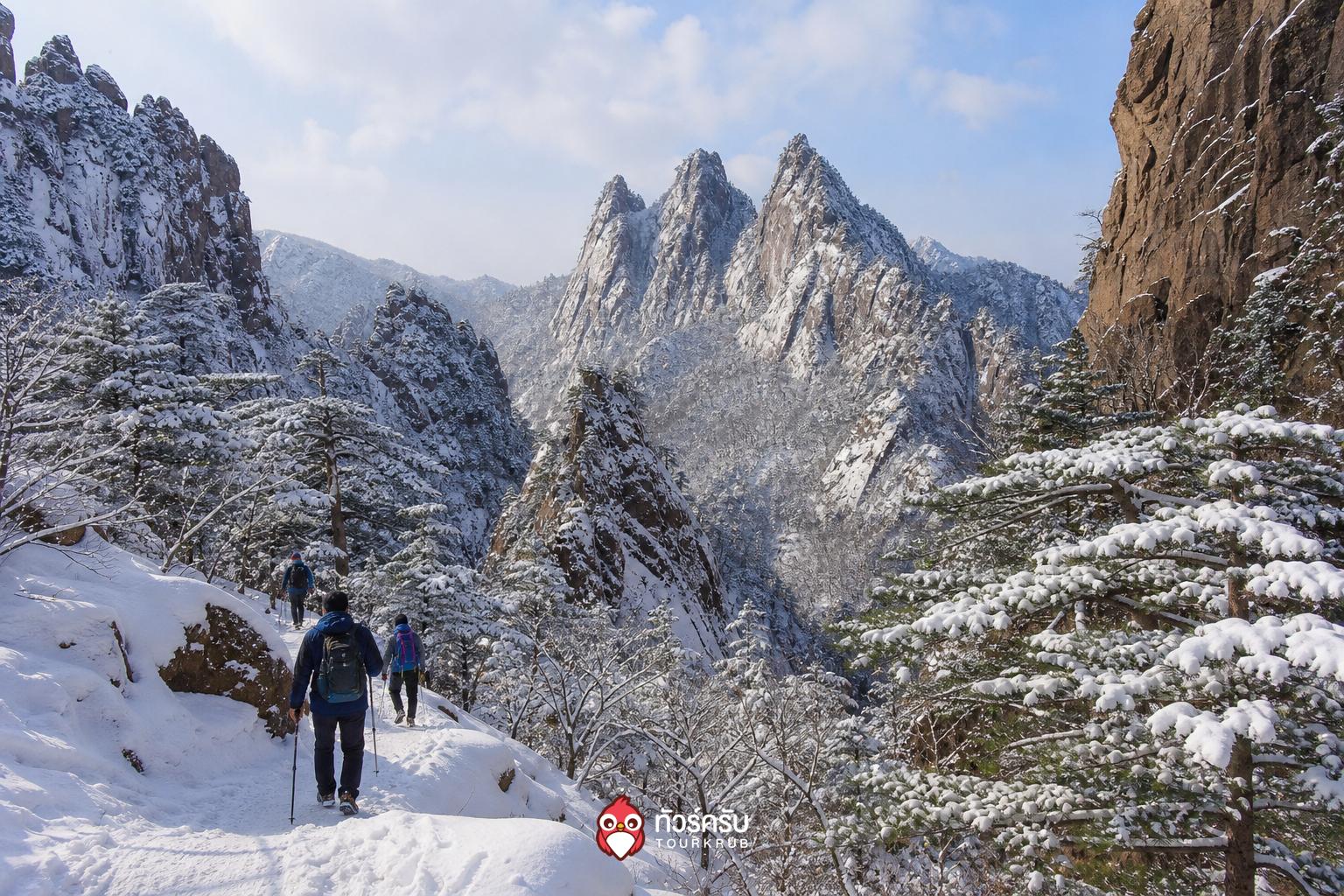 ที่เที่ยวเกาหลีหน้าหนาว อุทยานแห่งชาติซอรัคซาน (Seoraksan National Park)