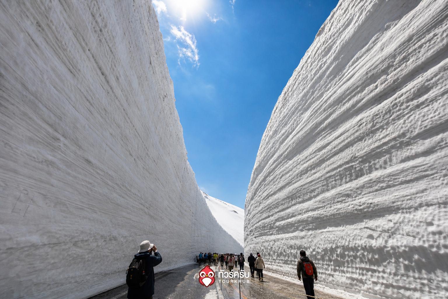ที่เที่ยวญี่ปุ่นหิมะ ทาเตยามะคุโรเบะแอลไพน์รูท (Tateyama Kurobe Alpine Route)