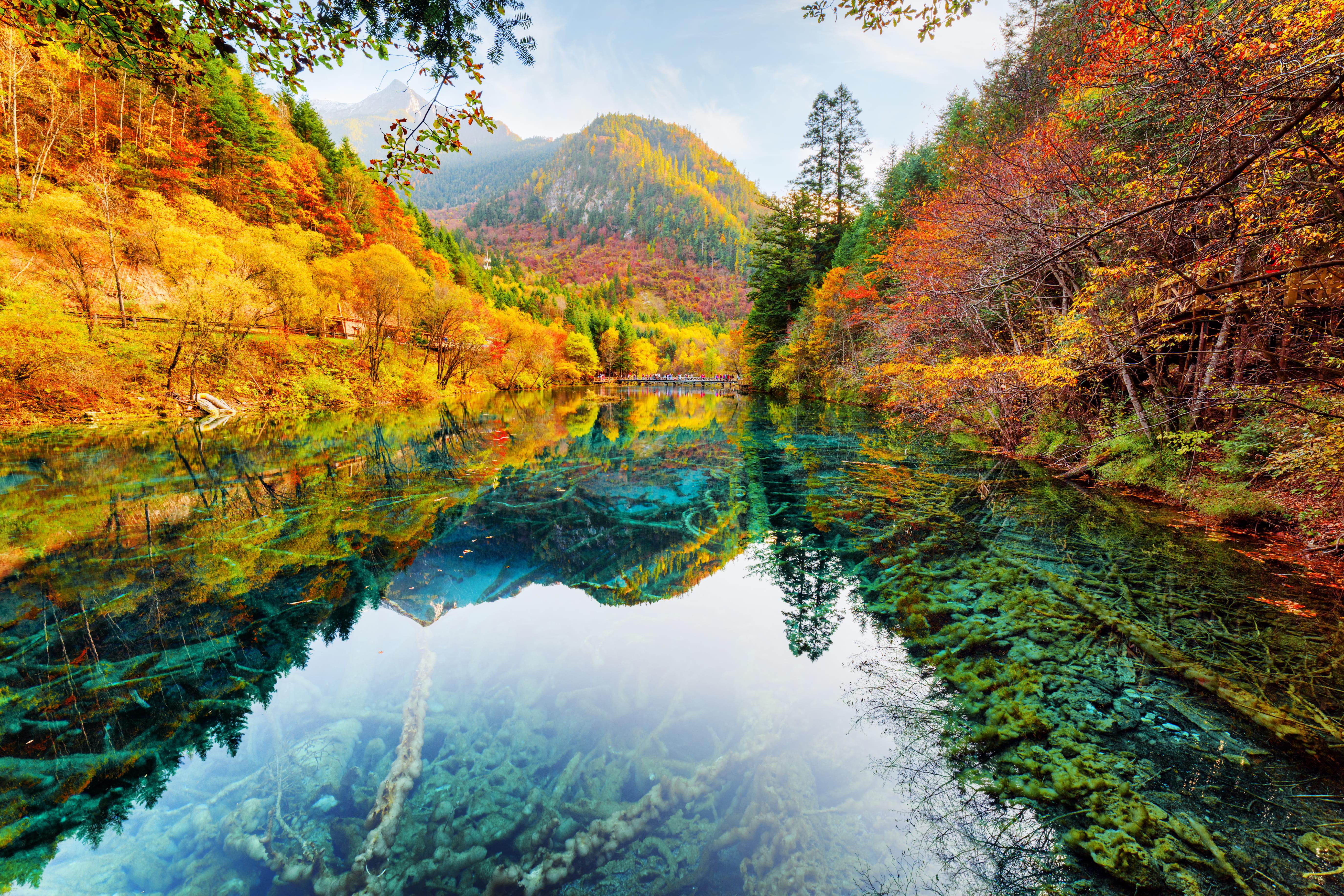 6 สถานที่ชมใบไม้เปลี่ยนสี ที่จิ่วจ้ายโกว!! ดินแดนสวรรค์ที่นักท่องเที่ยวต้องการมาเยือน