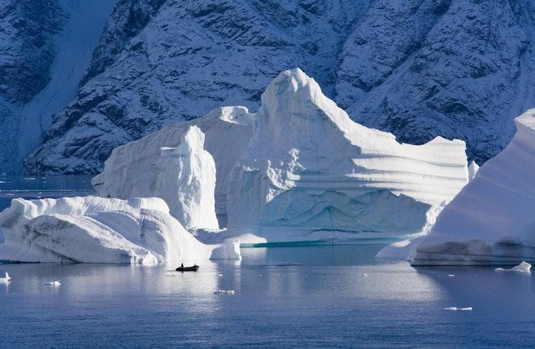 ล่องเรือชมภูเขาน้ำแข็งกรีนแลนด์