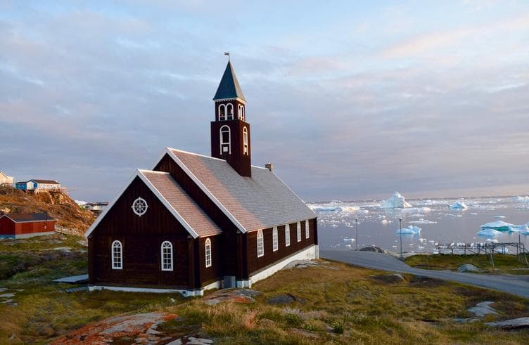 โบถส์ Zion Church in Ilulissat