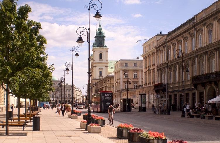 ถนน Krakowskie Przedmiescic
