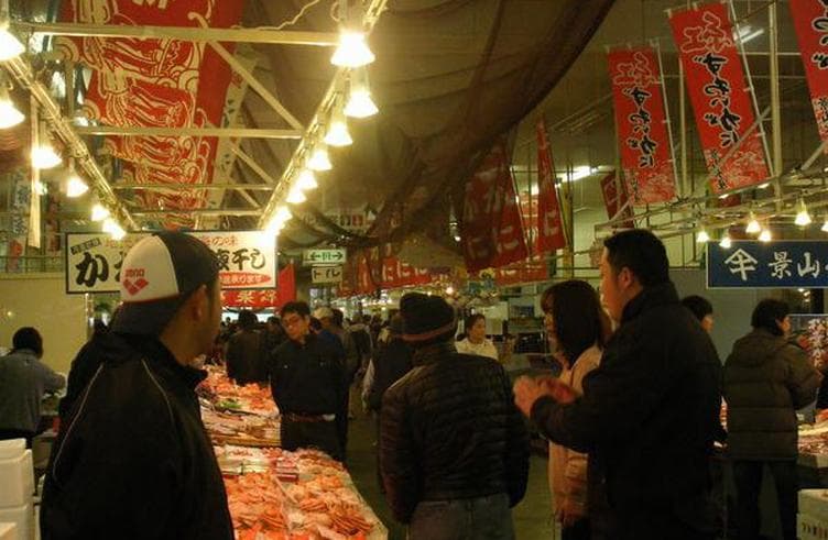 ตลาดปลาซากาอิมินาโตะ 