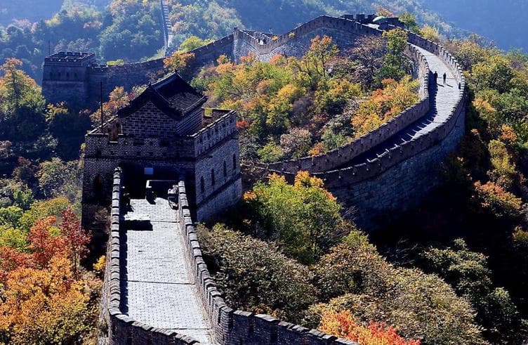 กำแพงเมืองจีนด่านมูเถียนยวี่