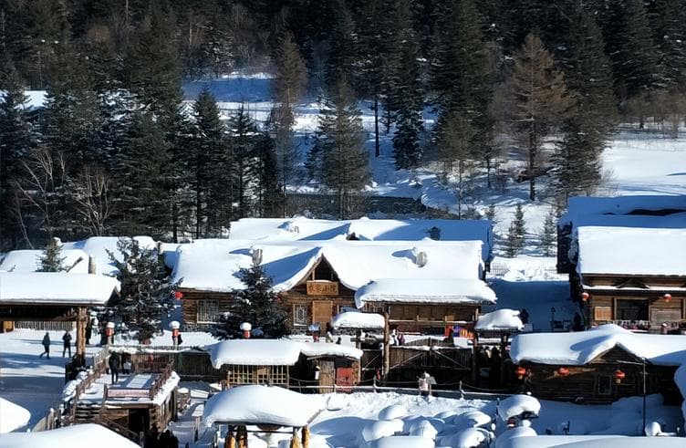 หมู่บ้านหิมะฮาร์บิ้น 