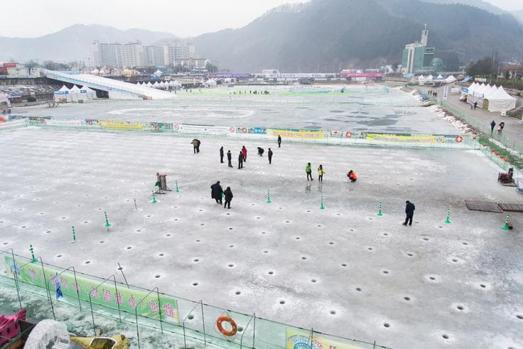 ทัวร์เกาหลี กรุงโซล 5 วัน 3 คืน เทศกาลตกปลาน้ำแข็ง อิสระเล่นสกี บิน ZE