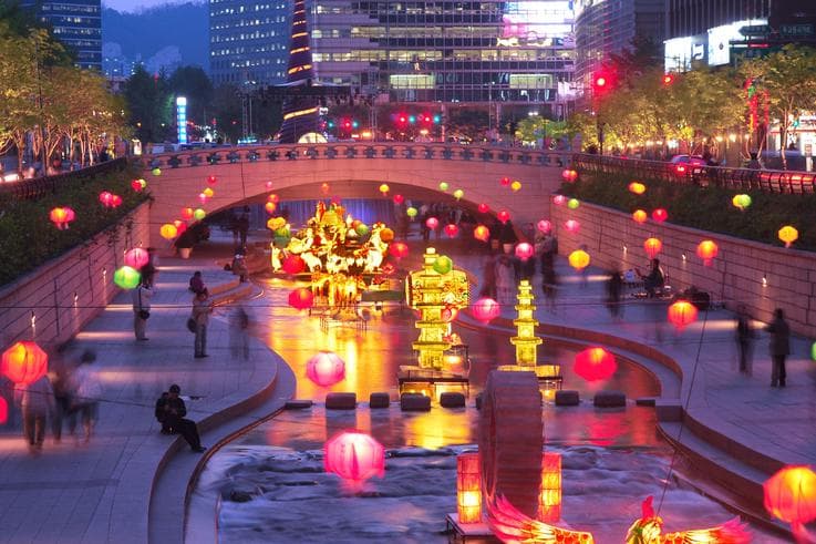 ทัวร์เกาหลี โซล 5 วัน 3 คืน ฮานึลปาร์ค เทศกาลSeoul Lantern Festival บิน XJ