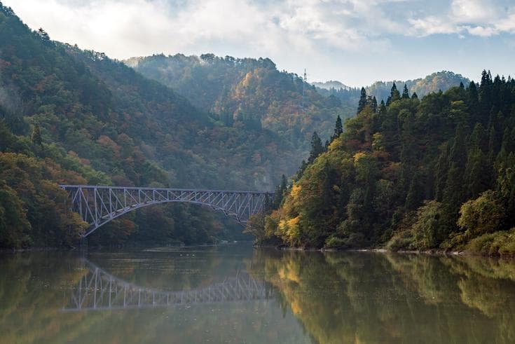 ทัวร์ญี่ปุ่น เซนได 6 วัน 4 คืน สะพานไดอิจิเคียวเรียว หมู่บ้านโออูจิจูคุ ปราสาทซึรุกะ บิน TG (พักออนเซ็น)