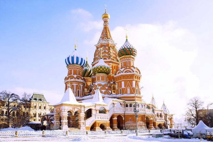 ทัวร์รัสเซีย มอสโคว์ เซนต์ปีเตอร์สเบิร์ก 7 วัน 5 คืน มหาวิหารเซนต์บาซิล พระราชวังปีเตอร์ฮอฟ บิน SU