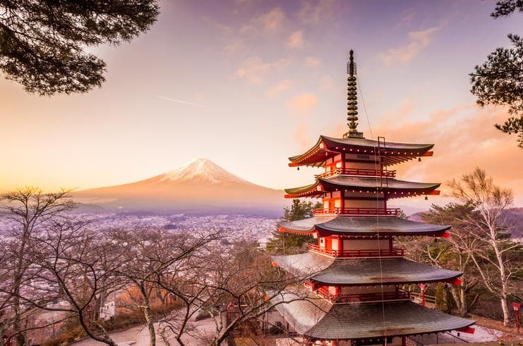 ทัวร์ญี่ปุ่น โตเกียว โอซาก้า  6 วัน 4 คืน ภูเขาไฟฟูจิ พระราชวังอิมพีเรียล บิน TG 