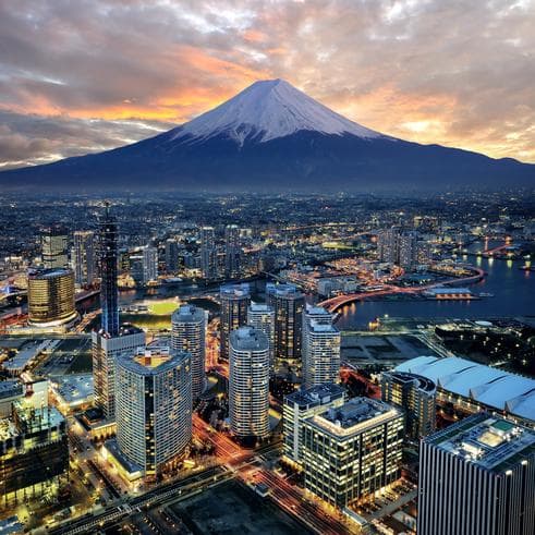ทัวร์ญี่ปุ่น โตเกียว 5 วัน 3 คืน ภูเขาไฟฟูจิ นั่งกระเช้าคาชิคาชิ ชมซากุระ บิน TZ