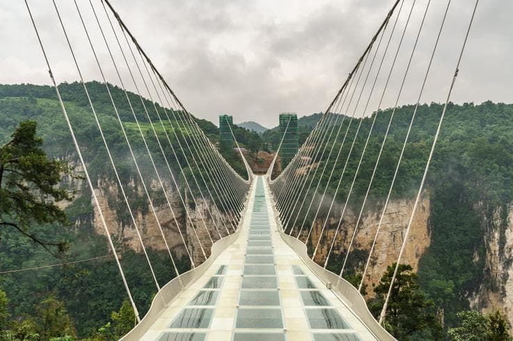 ทัวร์จีน จางเจียเจี้ย 4 วัน 3 คืน สะพานแก้วยาวที่สุดโลก  เทียนเหมินซาน  ถ้ำประตูสวรรค์  บิน WE 
