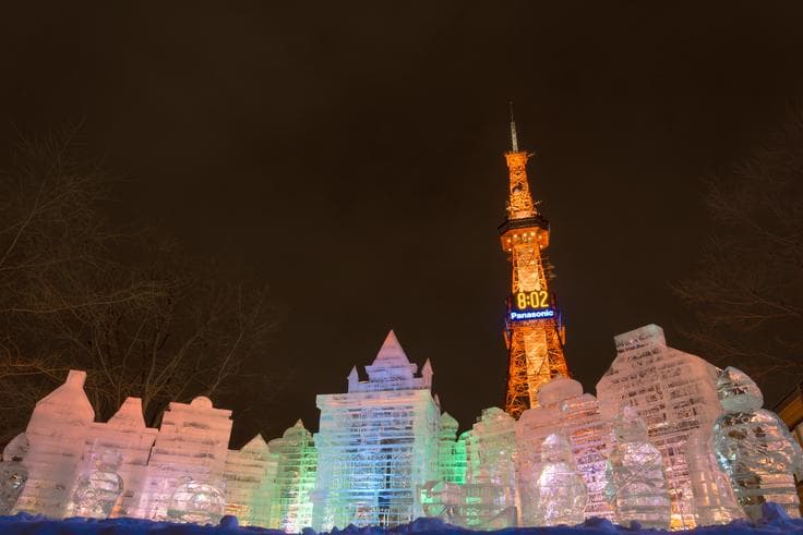 ทัวร์ญี่ปุ่น ฮอกไกโด  6 วัน 4 คืน  ลานสกี TAKINO เทศกาลน้ำแข็งฮอกไกโด เทศกาล OTARU เทศกาลน้ำแข็ง SHIKOTSU  บิน  TG
