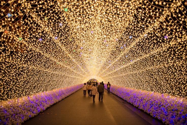 ทัวร์ญี่ปุ่น นาโกย่า 5 วัน 3 คืน ลานหิมะบ๊อกกะโนะซาโตะ ชมเทศกาลไฟที่นาบานะโนะซาโตะ บิน JL 
