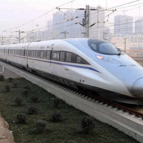 รถไฟความเร็วสูงประเทศจีน