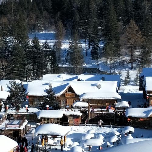 หมู่บ้านหิมะฮาร์บิ้น 