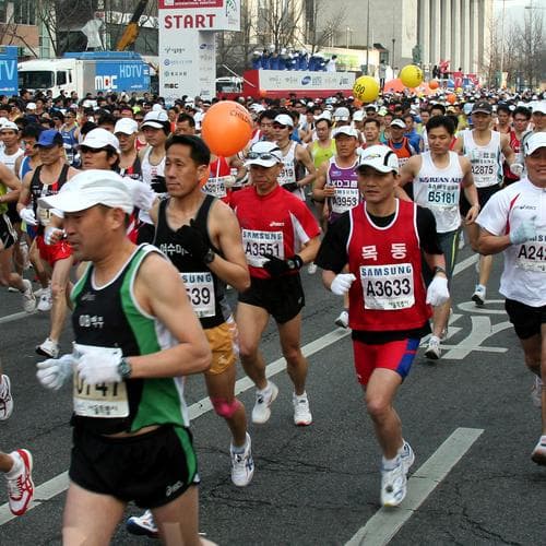 งานเทศกาลวิ่งมาราธอนเกาหลี