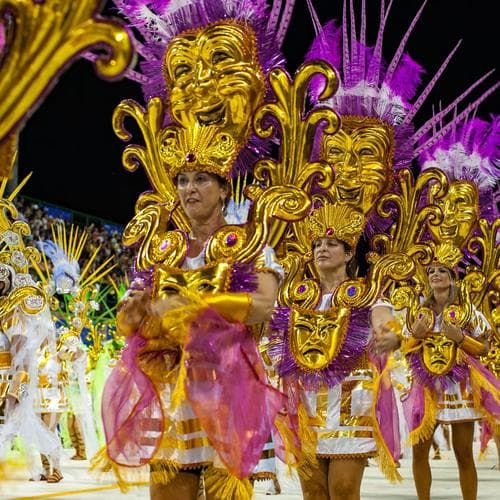 งานเทศกาลคาร์นิวัลประจำปีบราซิล