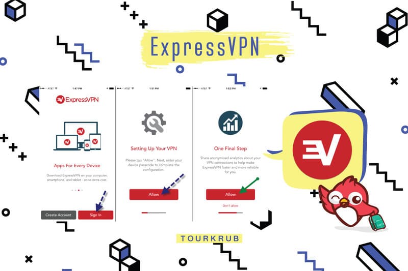 tourkrub-expressVPN-application