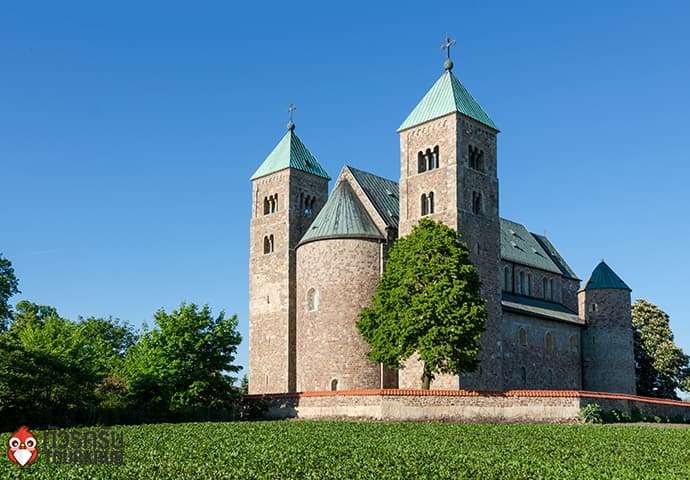 The collegiate church of St.Mary and St. Alexius in Tum near Leczyca, Poland