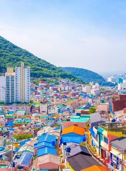 ทัวร์เกาหลี 5 วัน 3คืน ปูซาน หมู่บ้านวัฒนธรรมคัมชอน ซองโดสกายวอร์ค ข้อบปิ้งตลาดนัมโพดง บิน BX